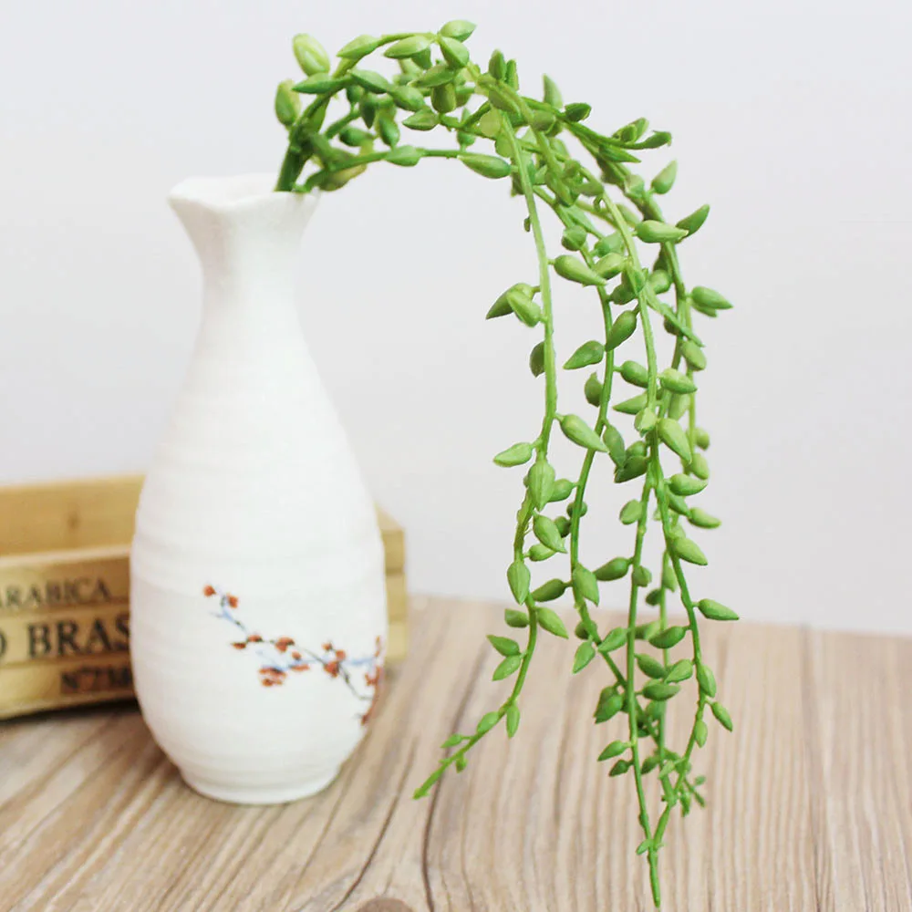 Искусственные растения DIY средней зеленой серии моделирования суккуленты
