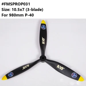 FMSRC 980mm P-40B P40 Flying Tiger Propeller 10.5x7 inch  3 blade FMSPROP031 RC Airplane Model Hobby Plane Aircraft Spare