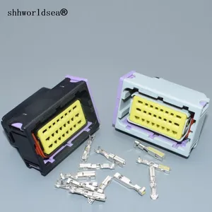 Shhworldsea 24-контактный разъем для масляного и газового компьютера, разъем ЭБУ, 24-контактный автомобильный 24-контактный разъем ЭБУ 211 PC249S8005 211PC249S8005