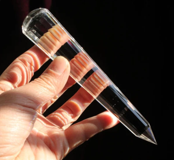 5 38 &quotчистый натуральный кварцевый кристаллический 18 сторонний Вогель стиль