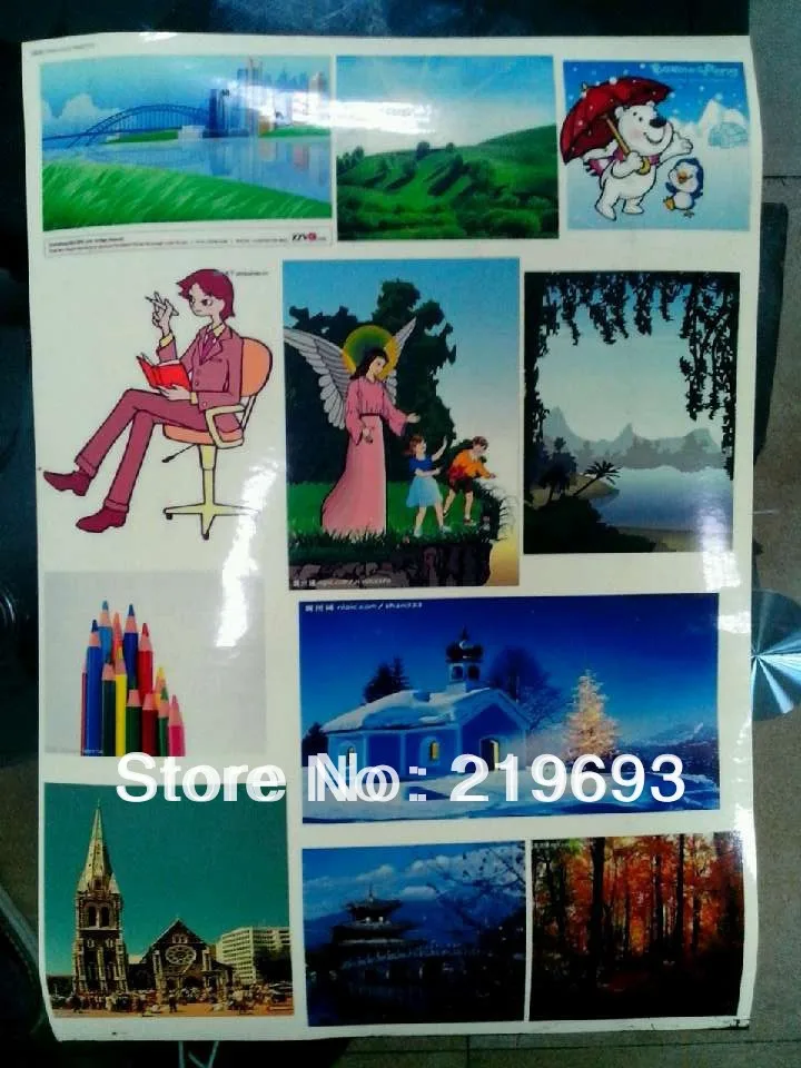 Бесплатная доставка ультратонкий (ПЭТ) струйный принтер Размер A4 прозрачная