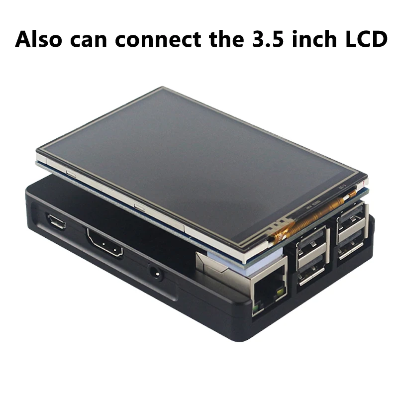 Новейший металлический корпус Raspberry Pi 3 из алюминиевого сплава с охлаждающей