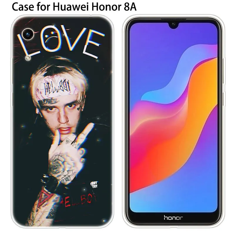 Горячая Lil писк моды силиконовый чехол для huawei Honor 20 8A 7A Pro 10 9 8 Lite вид 20 фотоаппаратов моментальной печати 7S 8S 8X 7X 6X 8C 20i 10i Play чехол из ТПУ