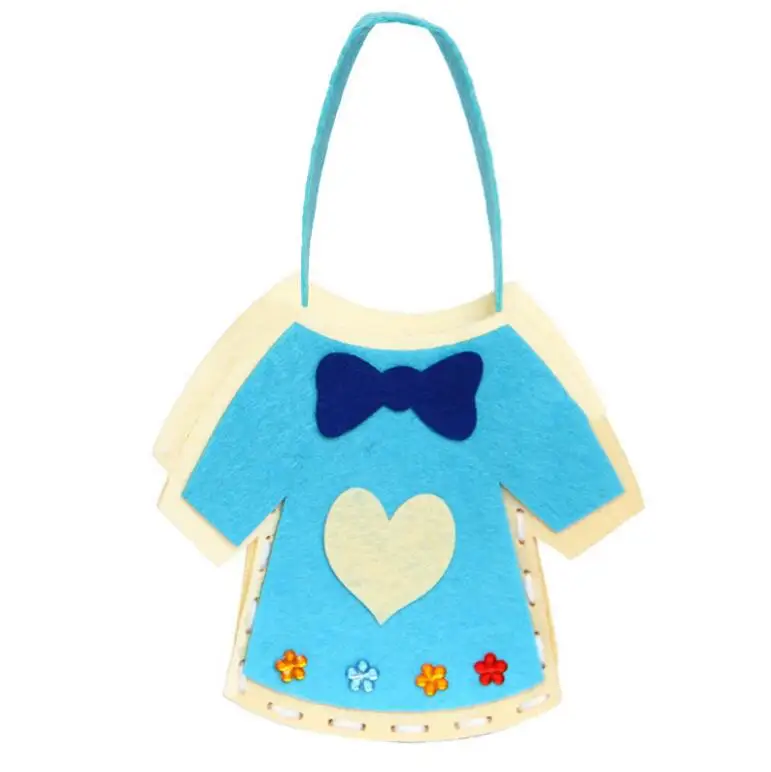 Cloth DIY Нетканая ткань ручная сумка игрушка ручной работы мультфильм стерео паста Искусство и ремесла игрушки для детского сада детей начинающих GYH - Цвет: Cloth
