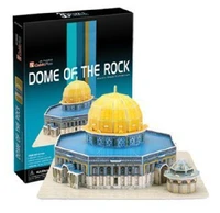 3d models toy paper model jigsaw game jerusalem mosque c714h