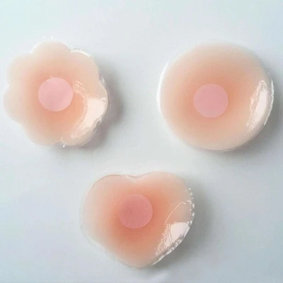 Горячая продажа 1 пара полезный многоразовый самоклеющийся силиконовый чехол