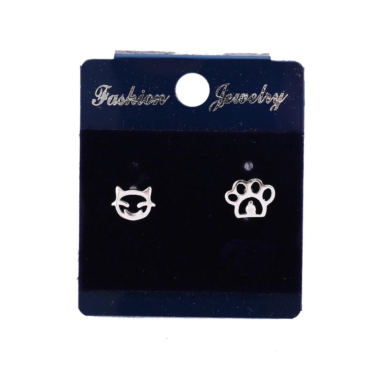Женские серьги в виде кошачьей лапы Shuangshuo рождественские с маленькими животными