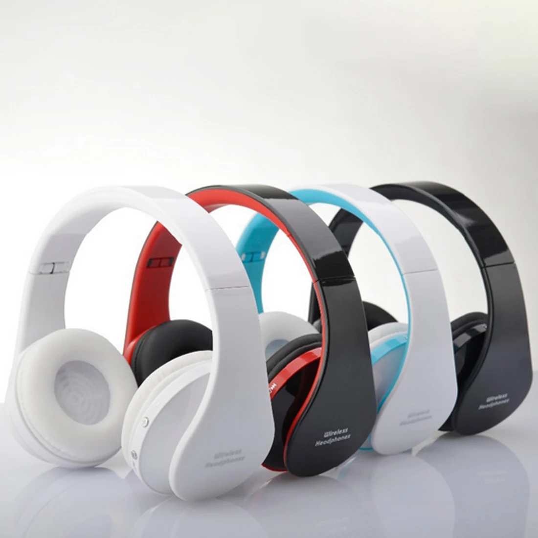 Marsnaska складные аудио Bluetooth Handsfree стерео беспроводные наушники гарнитура