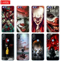 silicone cover case for xiaomi mi a1 a2 5 5s 5x 6 mi5 mi6 note 3 max mix 2 2s the clown horror it