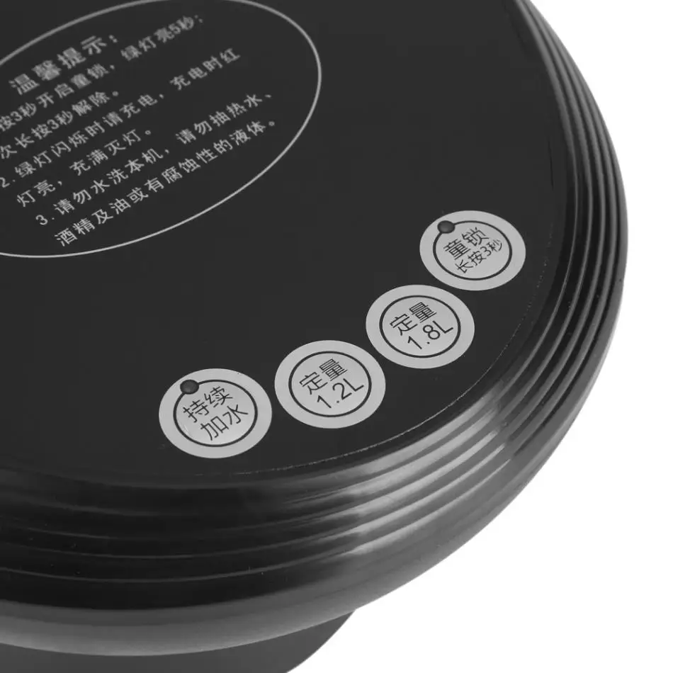 WALFRONT 5 Вт Электрический насос для бутылки с водой USB Перезаряжаемый Электрический водяной насос с 1.2л 1.8л кнопка регулировки громкости