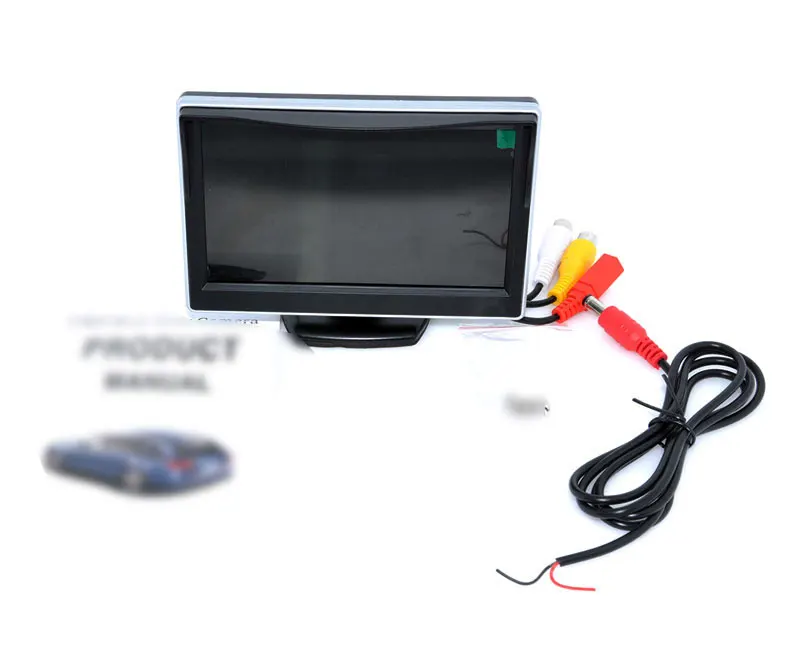 9LED Автомобильная камера заднего вида 170 угловая резервная 2 в 1 Система помощи при