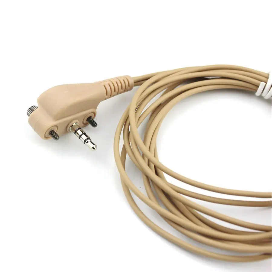 Headset Acoustic Air Tube Earpiece Earphone PTT for Vertex Standard VX131 VX230 VX231 VX261 Walkie Talkie