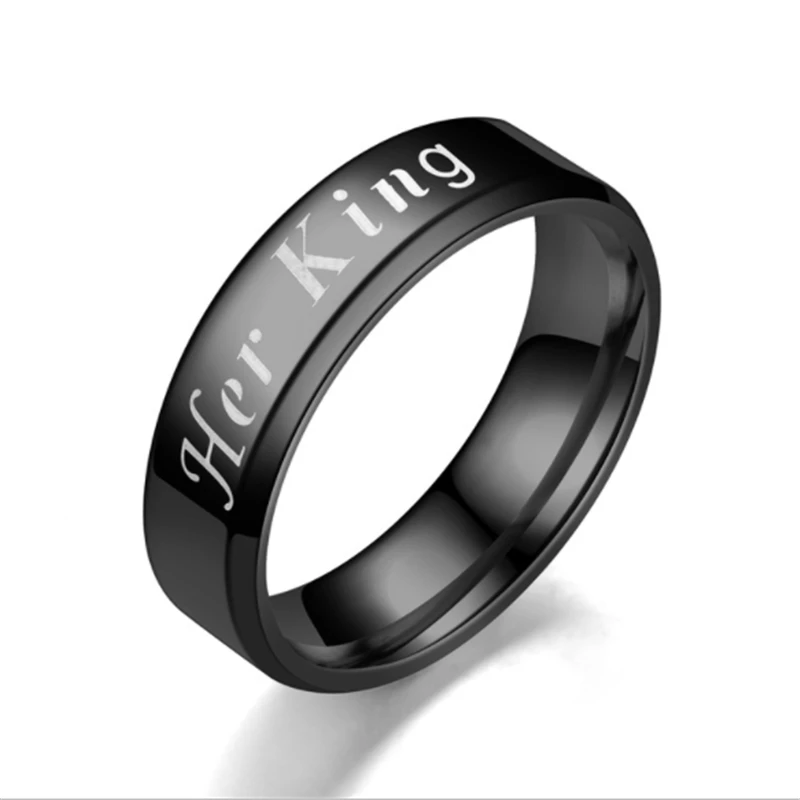 stainless steel finger rings for women men wedding bands ring letter silver gold color top quality bijoux fashion Jewelry gifts | Украшения