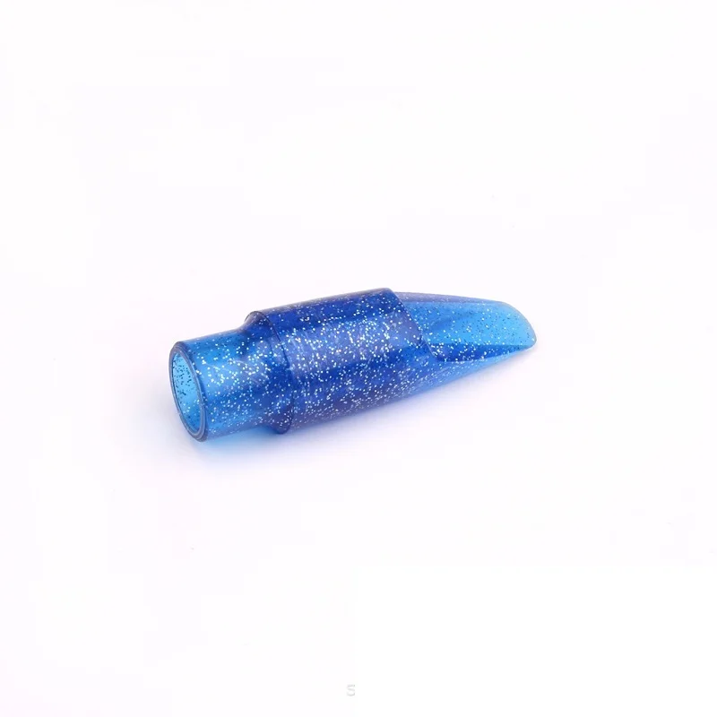 flash blue Профессиональный Прозрачный акриловый альт саксофон мундштук для саксофона, играющего в джазовую музыку, прозрачные Музыкальные инструменты - Цвет: flash blue