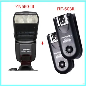Светодиодная лампа для видеосъемки Yongnuo YN560 III YN-560III Универсальный беспроводной модуль вспышки Speedlite для Canon Nikon Pentax Nikon Panasonic Olympus K10D K200D 60D 70D
