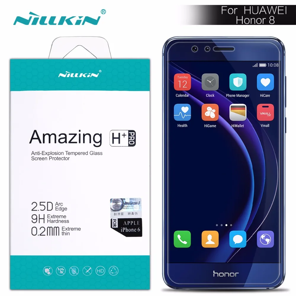 Для honor 8 Защитная пленка для экрана Nillkin amazing H + PRO закаленное стекло huawei (5 2