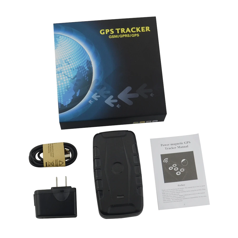 GPS трекер для автомобиля LK209B с коробкой IP67 водонепроницаемый ударной