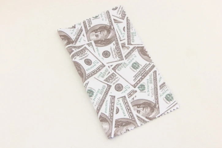 Эластичность хорошо микрофибры долларов шаблон печати объектива ткань очки