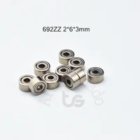 bearing 10pcs 692zz 263mm free shipping chrome steel metal sealed high speed mechanical equipment parts