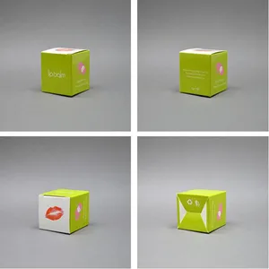 Специальная бумажная коробка для бальзама для губ, 4,5*4,5*5 см, 10 шт.