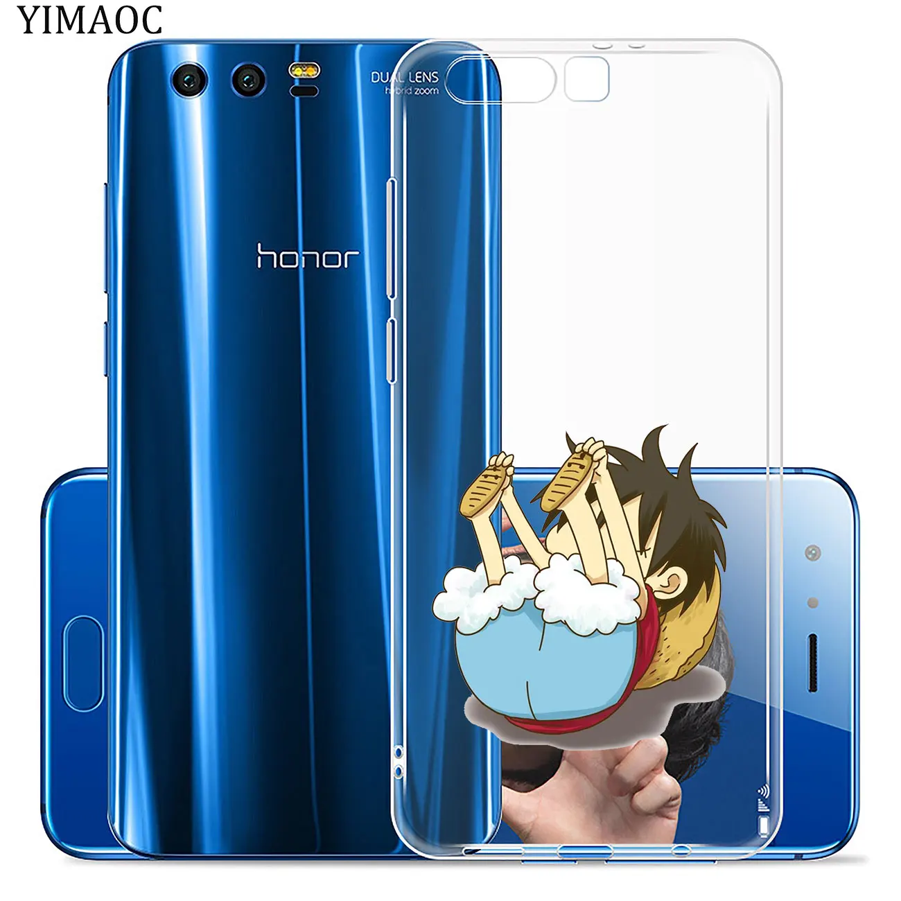 Мягкий силиконовый чехол YIMAOC для Huawei Y9 Y7 Y6 Prime 2018 Honor 20 10 9 9X 8C 8X 8 Lite 7X 7C 7A Pro |