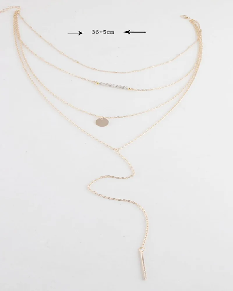 1 шт. Женская цепочка с подвеской бусиной|fashion jewelry|jewelry fashionpendant chain |