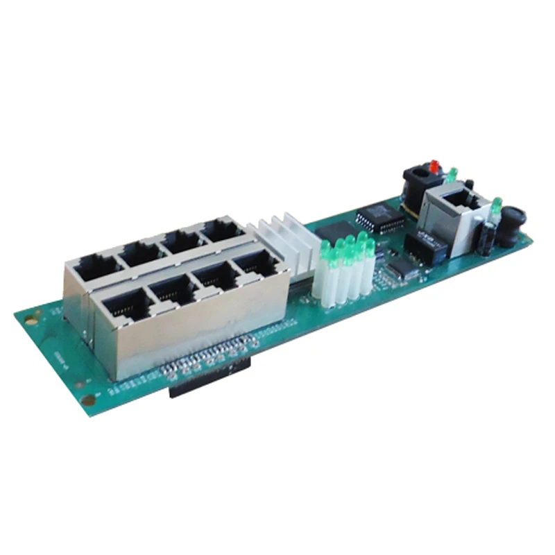 

Mini router OEM manufacturer direct sell cheap wired distribution box 8-port router modules OEM wired router module 192.168.0.1