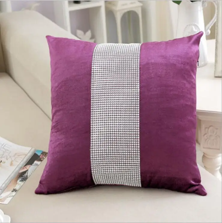 

Декоративный Чехол-Подушка, фланелевый чехол с бриллиантами, современный простой чехол-наволочка, наволочка для вечерние, высота 45 см * 45 см