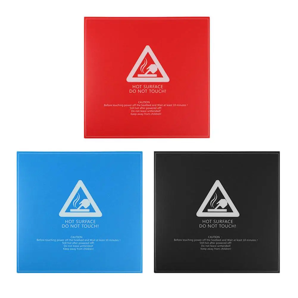 3d принтер тепловой каркас кровати стикер лист сборка поверхности покрытие