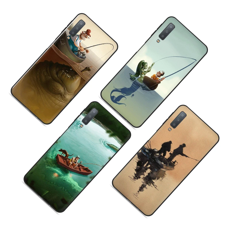 Мягкий силиконовый чехол для телефона Samsung GaLaxy A3 A5 A6 A7 A8 A9 2018 A10 A30 A40 A50 A70 J6|Бамперы| |
