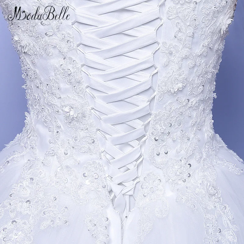 Modabelle винтажное Тюлевое кружевное простое свадебное платье принцессы с