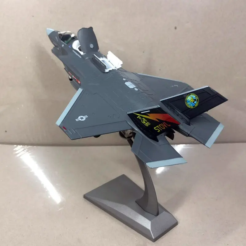WLTK 1/72 масштаб военная модель игрушки F-35B молния II Joint Strike Fighter BF-01 STOVL литой металлический самолет модель игрушки для подарка