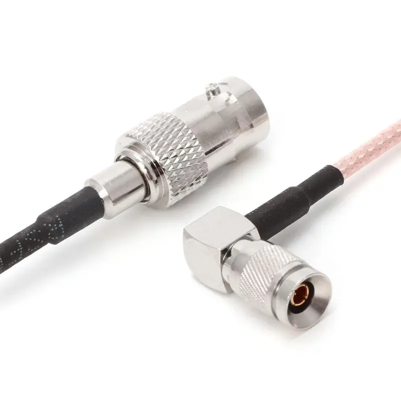 DIN 1,0/2,3 прямой угол BNC Женский RG179 RF коаксиальный кабель HD SDI 75ohm для Blackmagic HyperDeck Shuttle
