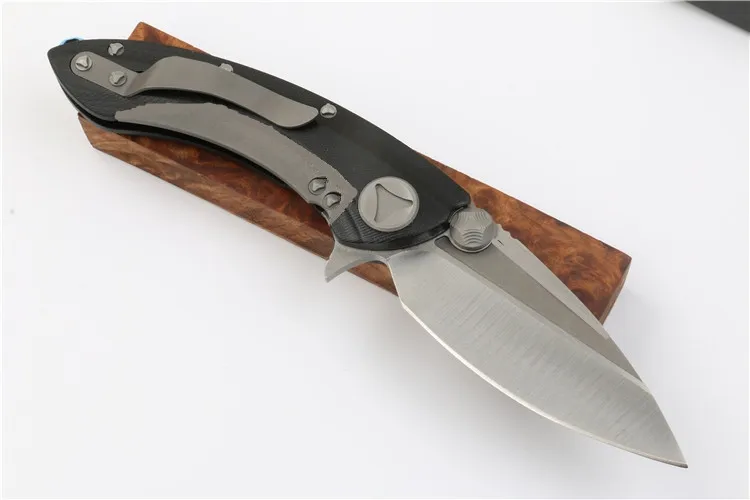 Складной нож BENYS Whale Shark D2 титановый G10 с ручкой уличный карманный для кемпинга