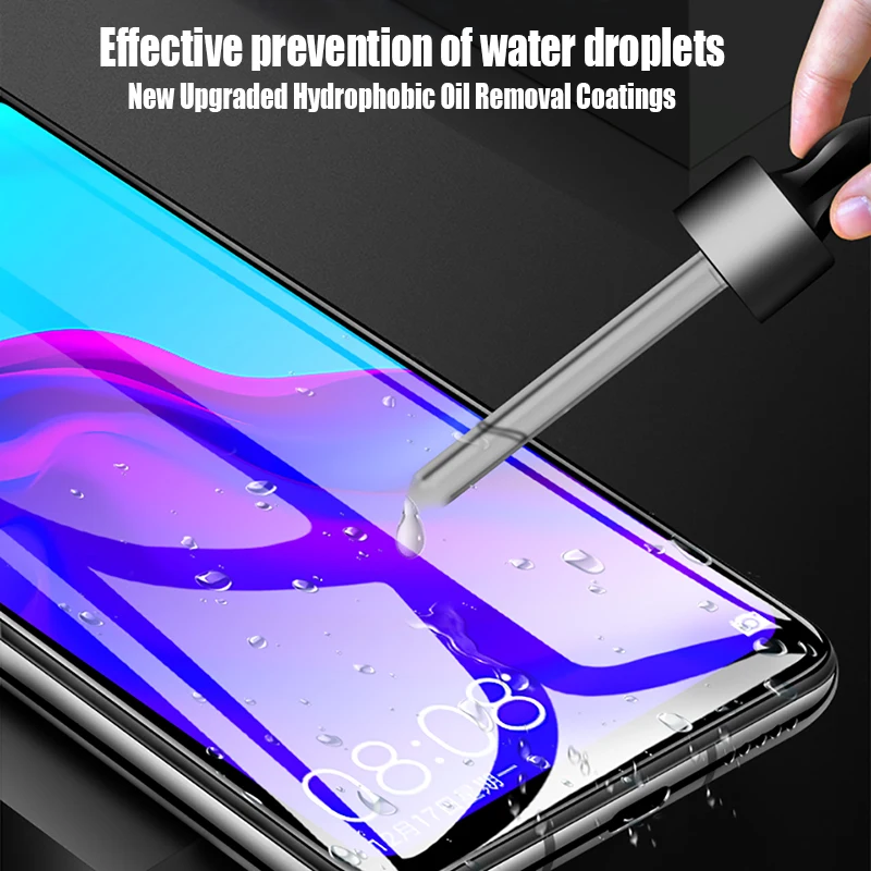9D Стекло на huawei P20 Pro хонор 8X V20 7A защитный Honor 10 9 лайт Экран протектор для P30 Lite |