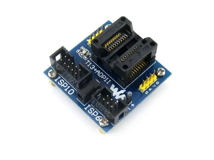 T13 + ADPII ATtiny13 ATtiny12 ATtiny15 ATtiny25 ATtiny45 SOIC8 (208 mil) AVR Enplas программирующий адаптер тестовая