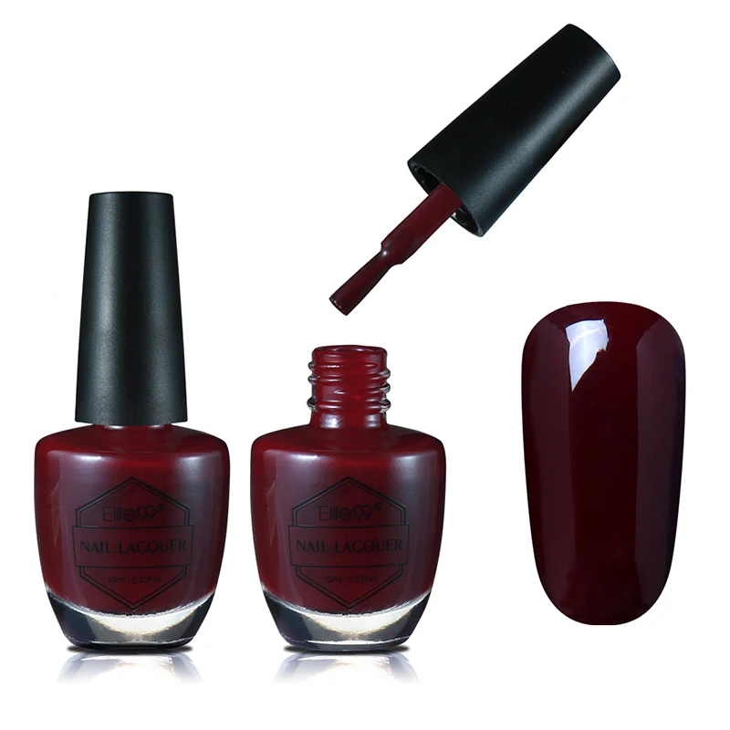 Elite99 10 мл Лак Для Ногтей Стойкий великолепный Vernis a Ongle Nagellak маникюрная эмаль для ногтей DIY - Цвет: 1336