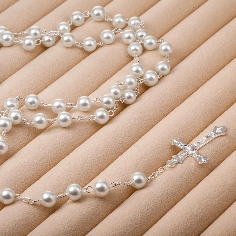 Христианские жемчужные бусы четки мужские и женские святое ожерелье с четками