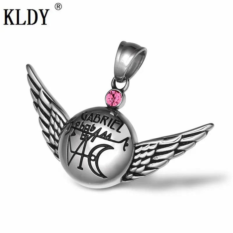 KLDY Подвески с розовым кристаллом подвески бижутерия серии Archangel Gabriel волшебный