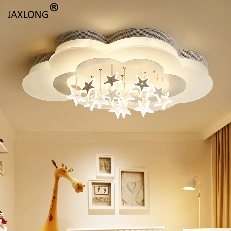 Modern LED Lighting Light Fixture Kids Room Creative Personality Clouds Ceiling Lamp Living Bedroom Home Lights | Лампы и освещение