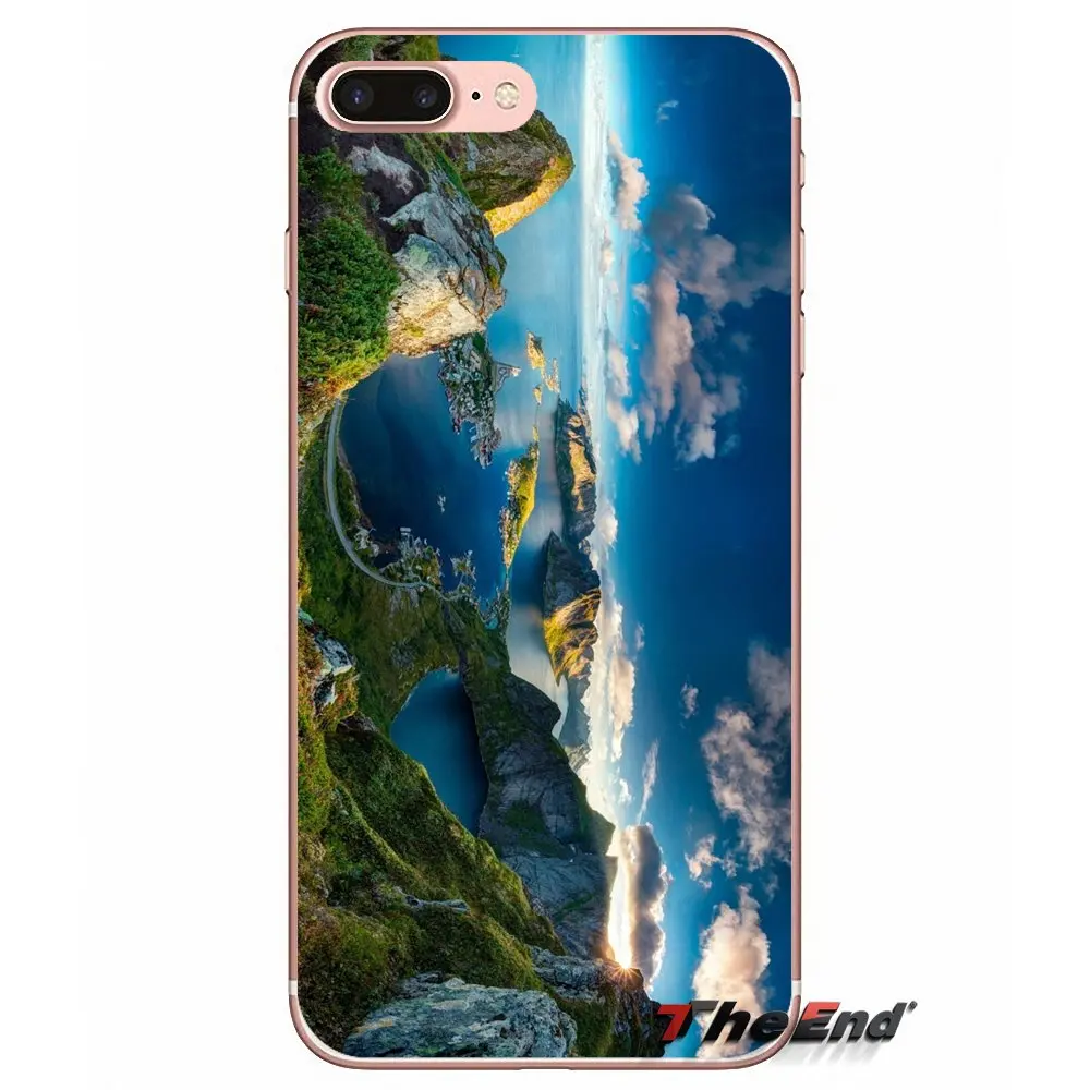Чехол для Xiaomi Redmi 4 3 3S Pro Mi3 Mi4 Mi4i Mi4C Mi5 Mi5S Mi Max Note 2 Loving Sea Mountain Norway Rainbow|note 2|case casecase mi |