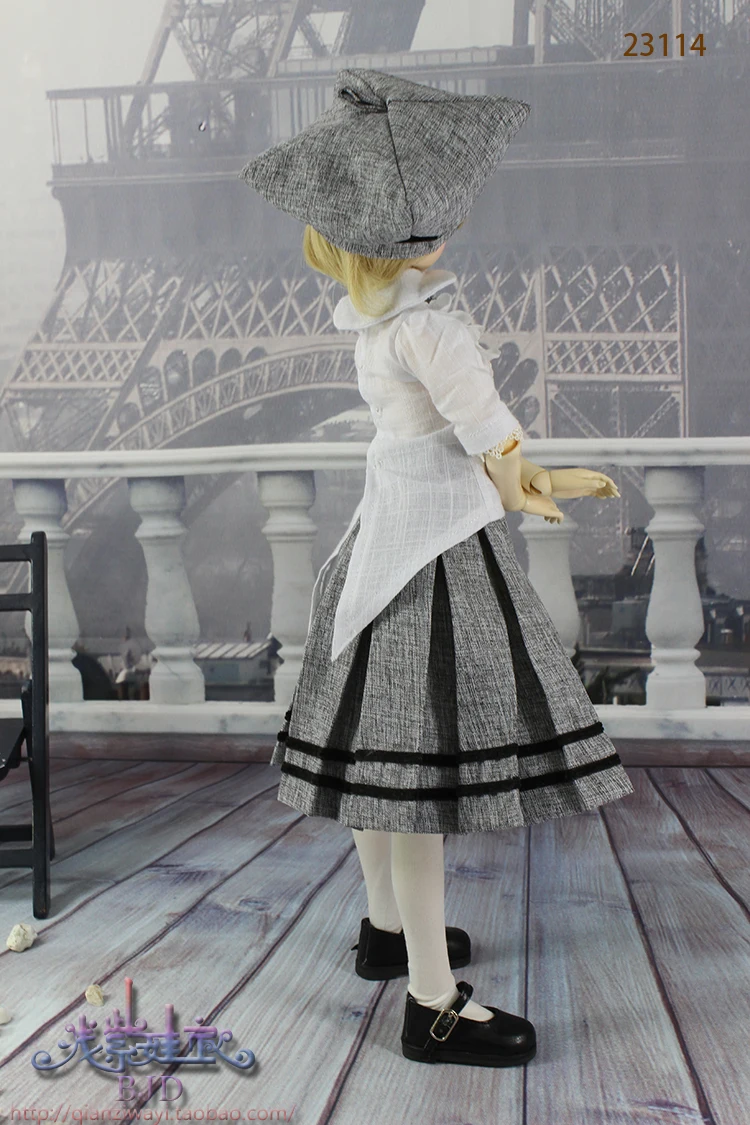 1/4 1/3 весы BJD рубашка + юбка шляпа набор для BJD/SD Одежда куклы аксессуары не включены