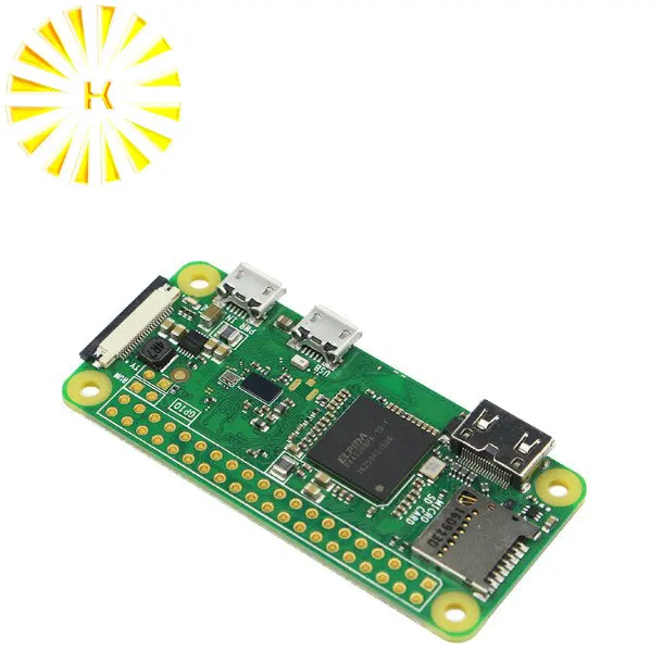 2018 Raspberry Pi Zero W Плата 1 ГГц ЦП 512 МБ ОЗУ со встроенным Wi-Fi и Bluetooth RPI 0 Вт | Электронные