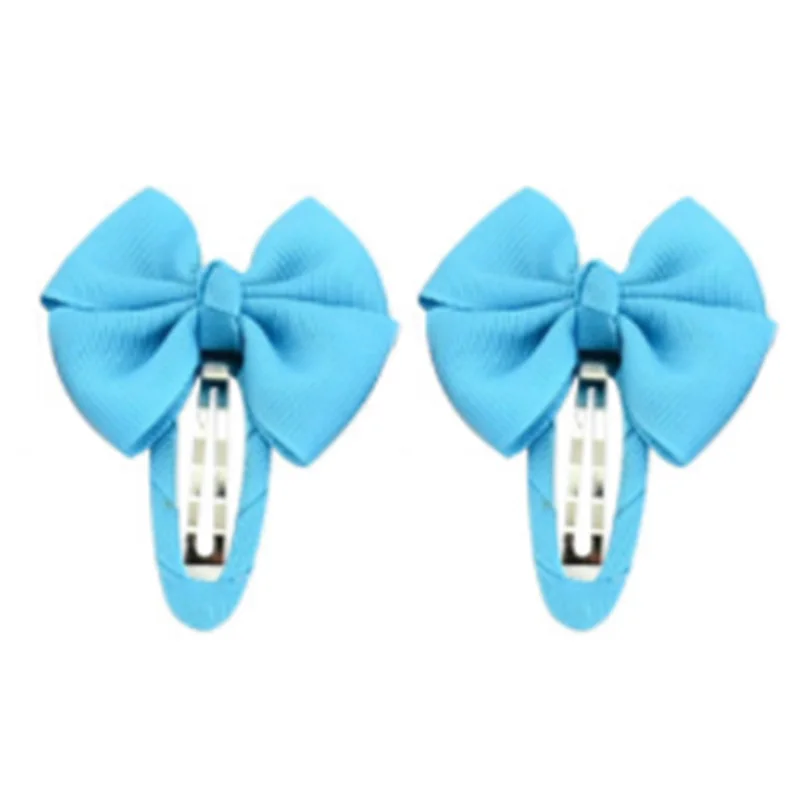 747-2PCS-7 2 шт./компл. 2 дюймов Карамельный цвет мультфильм мини маленький печати девочек волос ручки Детские зажимы детская шпилька аксессуары 747 - Цвет: 747-2PCS-7