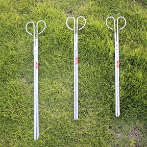 Многофункциональные стальные щипцы с длинной ручкой для барбекю, плоскогубцы для барбекю, зажим для еды, плоскогубцы для мусора, папка, карбоновый инструмент