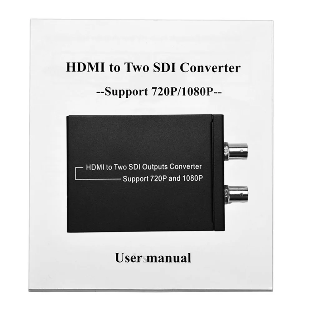 Преобразователь Цифровой HDMI в двойной SDI поддержка 1080p 1080i full HD 2 порта SD SDI/HD SDI/3G BNC