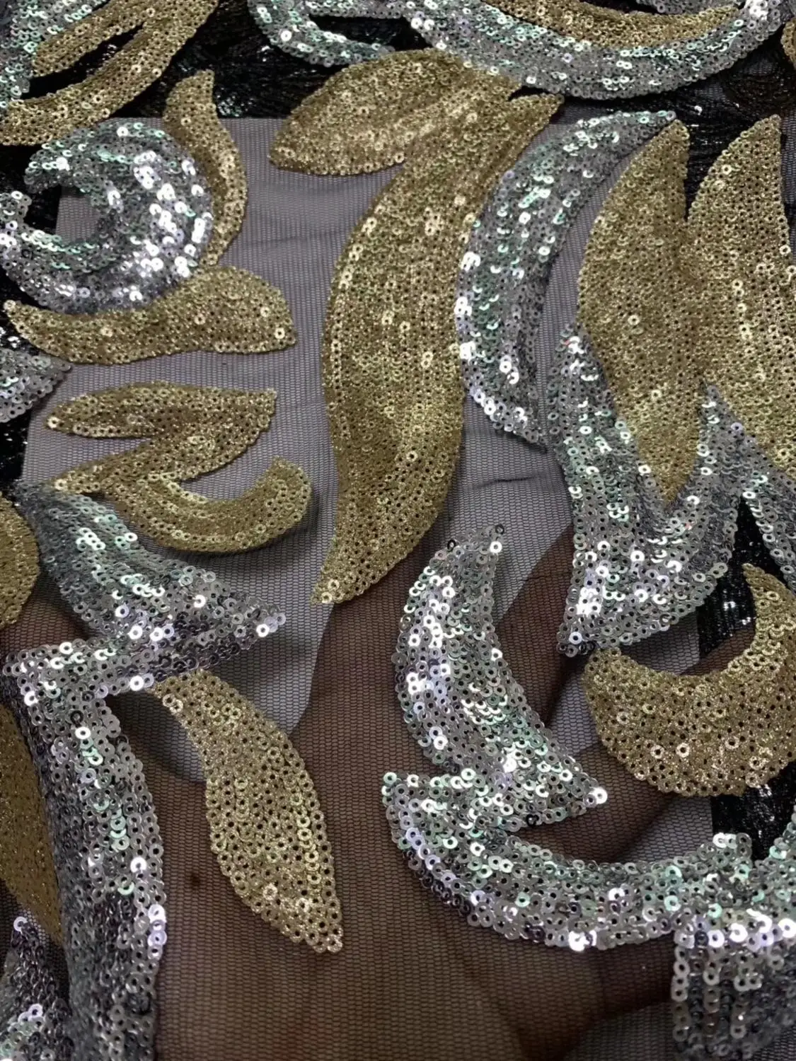 Многоцветная французская блестящая сетка тюль нигерийская ткань индийское