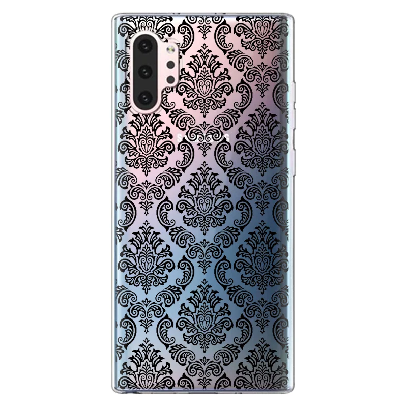 GThuahei Мандала кружевное платье с цветочным рисунком в виде ракушки для samsung Galaxy Note 10 Pro для samsung Galaxy A70 A60 A50 A40 A30 A20e с рисунком мягкий чехол - Цвет: GThuahei