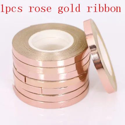 1pcs ribbon Персиковый, розовый, золотой, Коралловый вечерние гирлянды для помолвки с воздушными шарами, розовое золото, украшение для детской вечеринки, свадьбы, дня рождения - Цвет: 1pcs ribbon