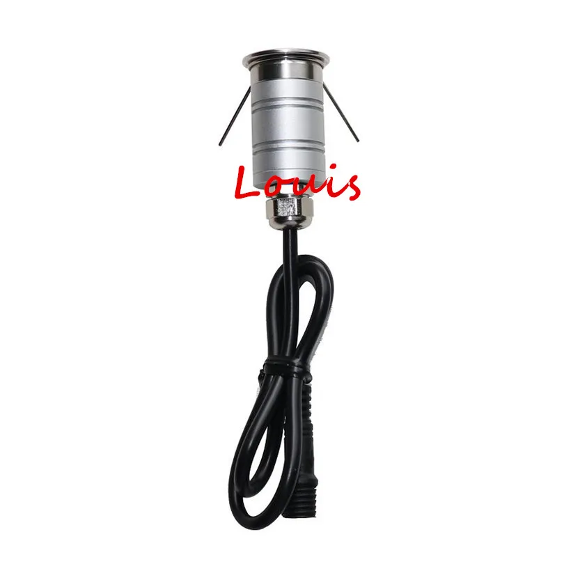 Бесплатная доставка Мини СИД конденсация земной свет 1W DC12V-24V ландшафтное